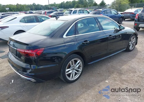 2021 Audi A4 Premium 45 Tfsi S Line Quattro S Tronic из США, поврежденный, VIN WAUDAAF48MA030813